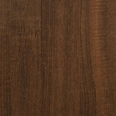 Greatstore barna tölgyszínű szerelt fa monitorállvány 105 x 23 x 15,5 cm