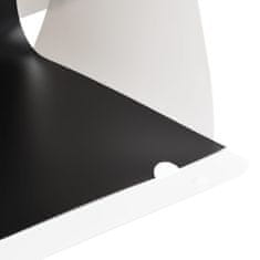 Vidaxl fehér műanyag összecsukható softbox LED-lámpával 40x34x37 cm 190215