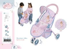 DeCuevas 90251 Háromkerekű sport babakocsi babáknak GALA 2023 - 55 cm