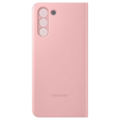 SAMSUNG Galaxy S21+ 5G Smart Clear View tok rózsaszín (EF-ZG996CPEGEE) (EF-ZG996CPEGEE)