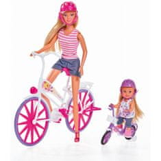 SIMBA Steffi és Evi Love Doll Bike Ride 