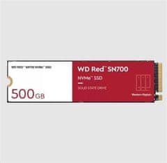 WD RED NVMe SSD 500 GB PCIe SN700, Geb3 8 GB/s, (R:3430/W:2600 MB/s) TBW 1000