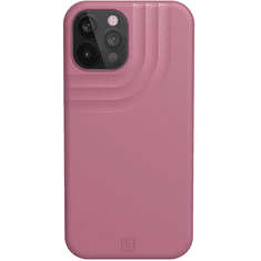 UAG Apple iPhone 12 Pro Max, Műanyag hátlap védőtok + szilikon keret, közepesen ütésálló, hullám minta, Anchor, rózsaszín (RS121739)