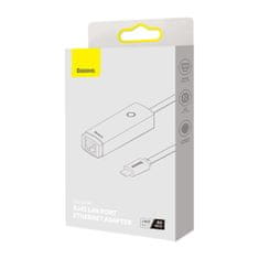 BASEUS Lite adapter USB-C / RJ-45, fekete