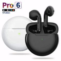 Mormark Vezeték nélküli fülhalgató, Touch Control technologia, Bluetooth - INPODS, fehér