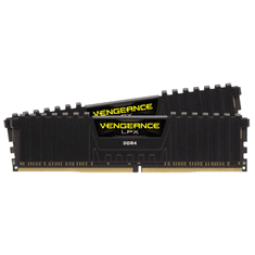 Corsair 64GB 3600MHz DDR4 RAM Vengeance LPX Black CL18 (2x32GB) (CMK64GX4M2D3600C18) (CMK64GX4M2D3600C18)
