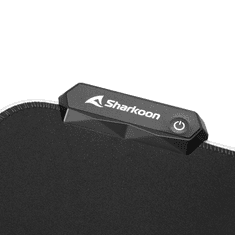 Sharkoon 1337 RGB V2 Gaming Size800 egérpad fekete (4044951029983) (4044951029983)