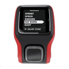 TomTom Multi-Sport Cardio HR CSS GPS okosóra + külső szenzorok fekete-piros (1RH0.001.02) (1RH0.001.02)