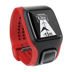 TomTom Multi-Sport Cardio HR CSS GPS okosóra + külső szenzorok fekete-piros (1RH0.001.02) (1RH0.001.02)