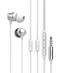 Uiisii K8 mikrofonos fülhallgató fehér (MG-USK8-01) (MG-USK8-01)