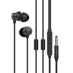 Uiisii K8 mikrofonos fülhallgató fekete (MG-USK8-02) (MG-USK8-02)