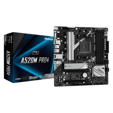 ASRock A520M Pro4 RGB (90-MXBDU0-A0UAYZ)