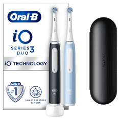 Oral-B Elektromos fogkefe készlet iO Series 3 Duo Pack, Black & Blue