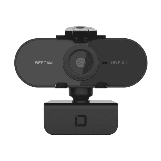 DICOTA Pro Plus Full HD webkamera fekete (D31841) (D31841)