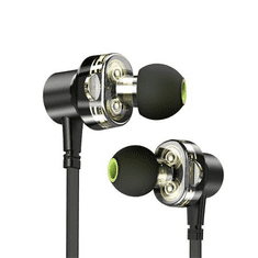 Awei Z1 Bluetooth dupla meghajtós fülhallgató mikrofonnal, fekete (MG-AWEZ1-02) (MG-AWEZ1-02)