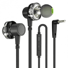 Awei Z1 Bluetooth dupla meghajtós fülhallgató mikrofonnal, fekete (MG-AWEZ1-02) (MG-AWEZ1-02)