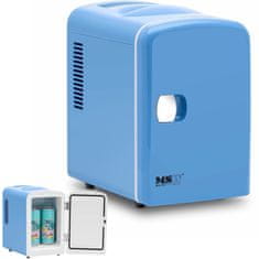 shumee Mini szoba autós hűtőszekrény fűtés funkcióval 12 / 240 V 4 l - kék
