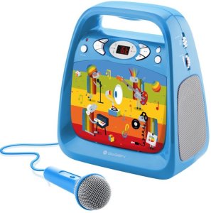 szép lejátszó gogen deco karaoke mikrofon usb bemenet bluetooth fejhallgató kimenet cd meghajtó
