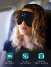 Mormark Bluetooth alvómaszk beépített fejhallgatóval | SLEEPHONES