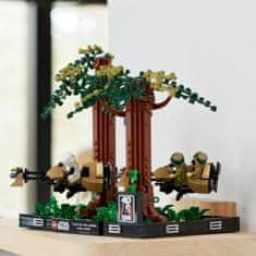 LEGO Star Wars 75353 Pókvadászat az Endor bolygón - dioráma