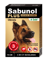Sabunol Plus Bolha És Kullancs Nyakörv Kutyáknak 75cm
