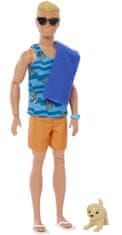 Mattel Barbie Szörfös Ken baba tartozékokkal HPT50