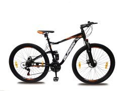 Olpran Hegyi kerékpár Monster 29" full, fekete/narancssárga