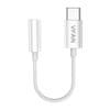 Vipfan Vipfan USB-C - jack 3.5mm AUX kábel - Fehér