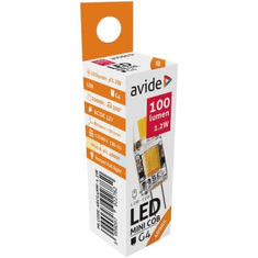 Avide LED 1.2W G4 COB NW (ABCG4NW-1.2W) (ABCG4NW-1.2W)