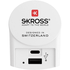 Skross USB töltő A és C típusú bemenettel (1.302423) (SKR1.302423)