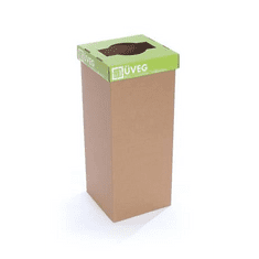 RECOBIN URE003 Slim újrahasznosított szelektív hulladékgyűjtő 60l zöld (URE003)