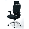 "Crown" főnöki szék fejtámasszal (BBSZVV36 / CM4003S BLACK) (CM4003S BLACK)
