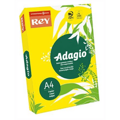 Rey "Adagio" Másolópapír színes A4 80g intenzív sárga (ADAGI080X636) (ADAGI080X636)