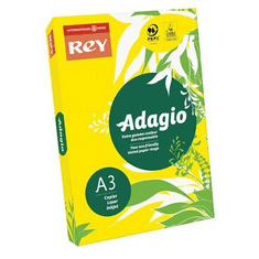 Rey "Adagio" Másolópapír színes A3 80g intenzív sárga (ADAGI080X670) (ADAGI080X670)
