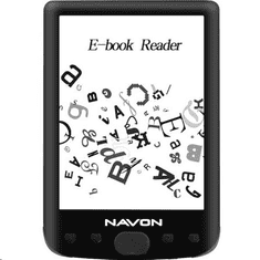 Navon BigBook Blacklight 6" 8GB E-book olvasó (NAVONBIGBOOKBACKLIGH) (NAVONBIGBOOKBACKLIGH)