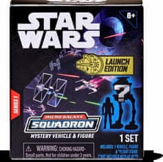 Star Wars Csillagok háborúja Micro Galaxy Squadron meglepetés jármű figurával 5 cm
