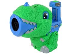 Lean-toys Szappanbuborék generátor gép dinoszaurusz kényelmes fogantyúval