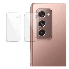 IMAK kameravédő üveg 2db (lekerekített szél, karcálló, 0.2 mm, 9H) ÁTLÁTSZÓ [Samsung Galaxy Z Fold2 5G (SM-F916)] (5996591021751)
