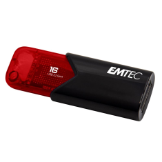 Emtec Pen Drive 16GB B110 Click Easy 3.2 USB 3.2 fekete-piros (ECMMD16GB113) (ECMMD16GB113)