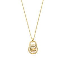 Michael Kors Aranyozott csillogó medál nyaklánc MKC1562AH710 Premium (lánc, medál)