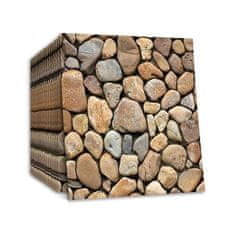 HOME & MARKER® 3D kő tapéta, 10 db, 30x30 cm - STONEBLOCKS