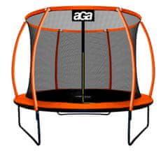 Aga SPORT EXCLUSIVE trambulin 180 cm Narancssárga + védőháló