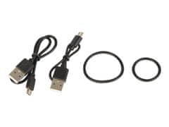 Dexxer USB akkumulátor készlet. vízálló kerékpár lámpa + hátsó lámpa 5000K