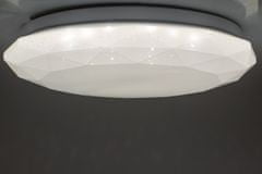 LUMILED Mennyezeti lámpa LED 18W 4000K fehér kerek GYÉMÁNT 33cm