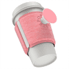 PopThirst, pohártartó, integrált PopGrip Gen. 2, rózsaszín melange