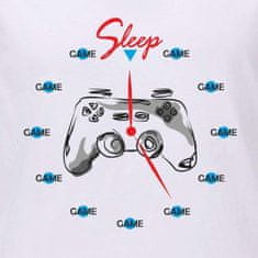 GamersWear póló GAME Sleep fehér 8-9 év (128-134 cm)