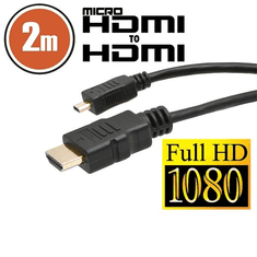 Delight HDMI - micro HDMI kábel 2m (20317) (d20317)