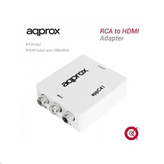 Approx RCA -> HDMI adapter (1080p / 60Hz, 720p / 60Hz) (APPC41) (APPC41)