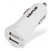 Awei autós töltő 2 USB aljzat (5V/1000mA, 5V/2400mA, gyorstöltés támogatás) FEHÉR (C-300_W) (C-300_W)