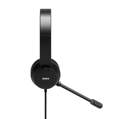 Port sztereó headset fekete (901605) (port901605)